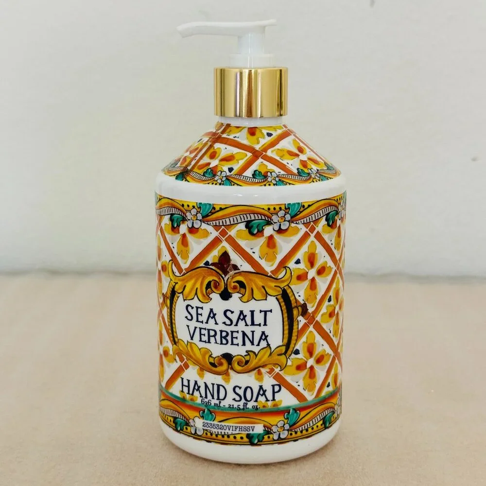 🌼New🌼 Home and Body Company Villa Flora Hand Soap, Sea Salt Verbena, 636 mL